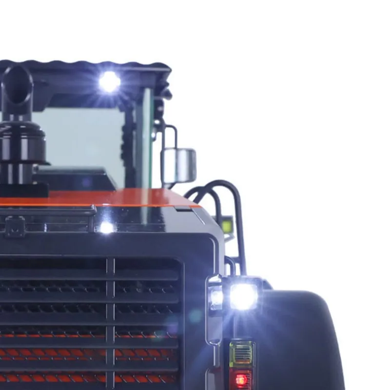 

New JDM 198 Metal Hydraulic RC Loader 1/14 ZW370 RTR Radio Control Construction Car Sound Light System For Present Gifts Toys