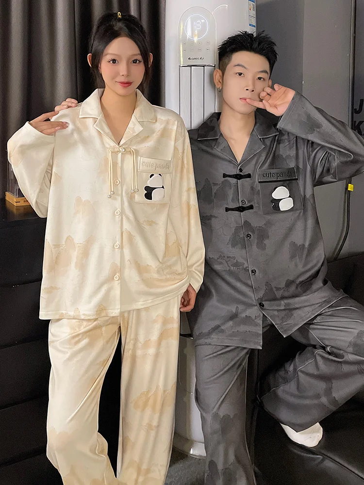 Рисунок 6 - DAIMELU пижамы, простые милые пижамы для пар с пандой
