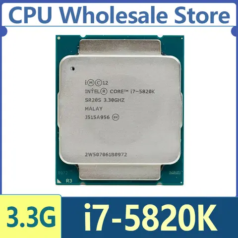 โปรเซสเซอร์ Intel Core i7 5820K i7-5820K 3.30GHz 15M 6 คอร์ LGA2011-3