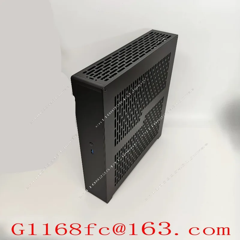 High Quality S59 S60 Flat ITX Mini Portable 6L Small Case SFX Power Supply Three Fan Graphics Card