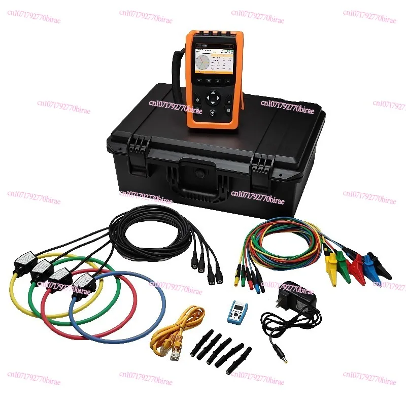 Portable Electricity Meter Energy Logger Handheld 3 Phase Data Recorder I Power Quality