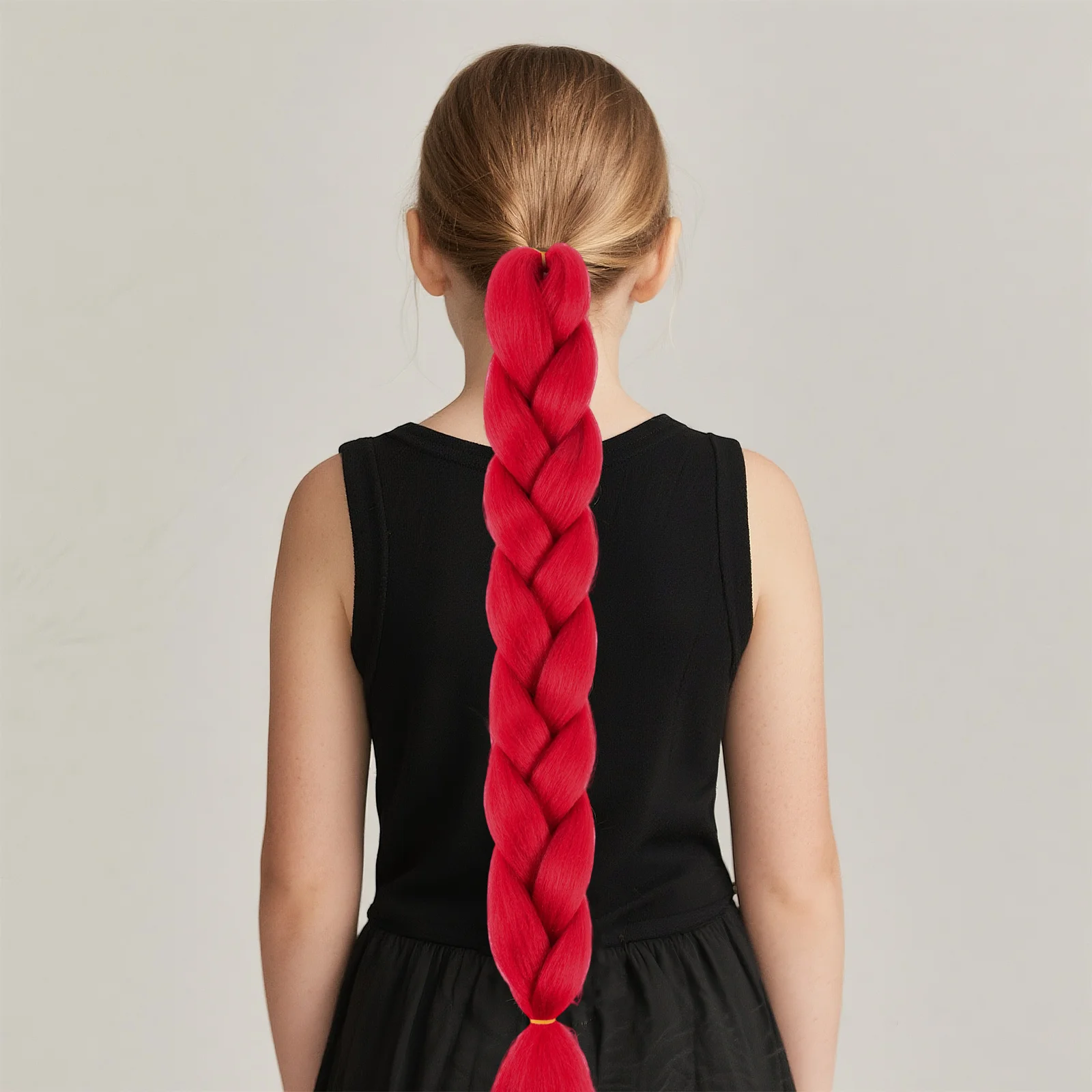 Gradiente trança sintética trança extensão do cabelo crochê cor sintética diy tranças de cabelo perucas extensões acessórios para o cabelo adereços