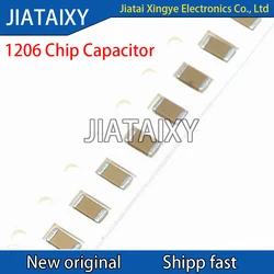 100 Pcs/lote 1206 Smd Capacitor 10nf 12nf 15nf 22nf 27nf 33nf 39nf 56nf 68nf 100nf 100V 250V 500V 630V 1KV