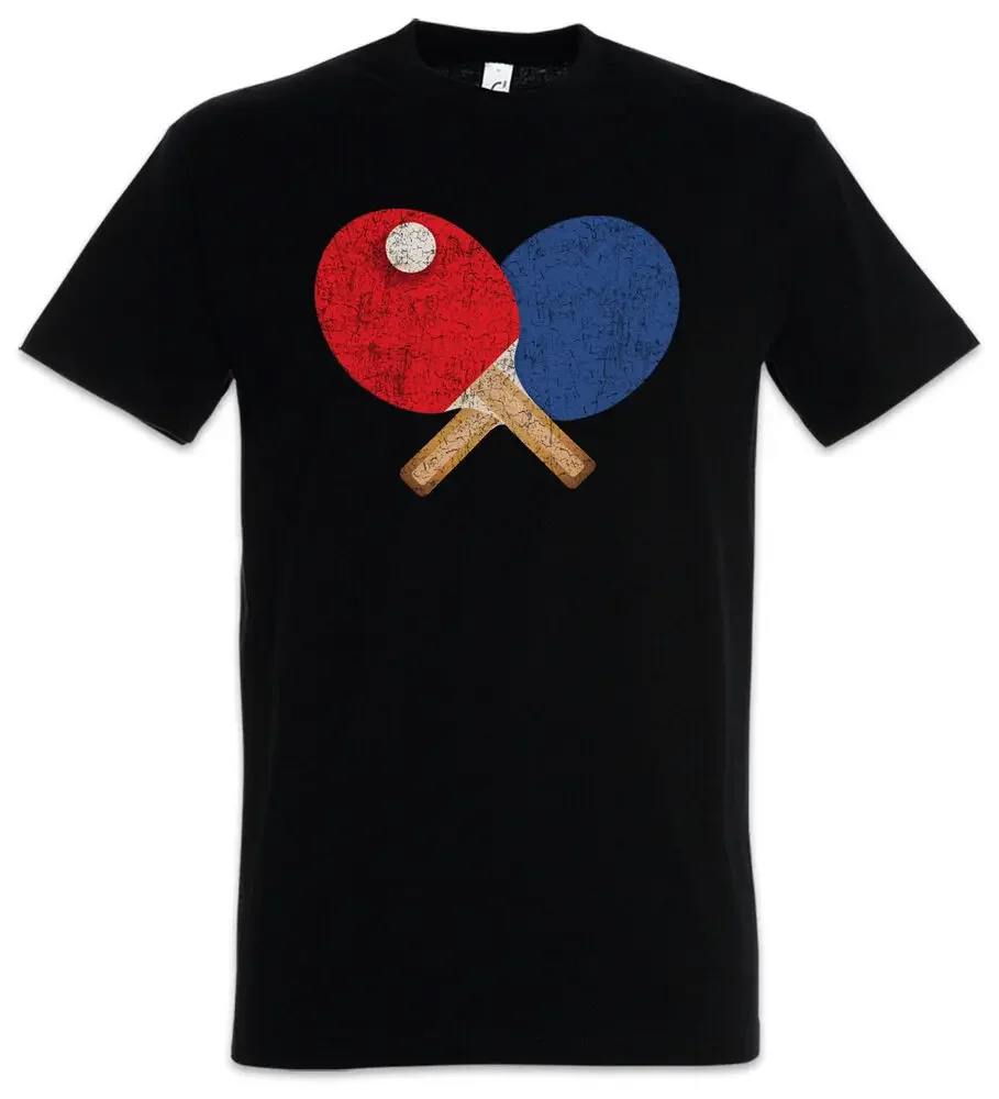 Table Tennis Tools I T-Shirt Love Ping-Pong Bat Table Tennis Club Player  Unisex T-shirts for Men Women Summer