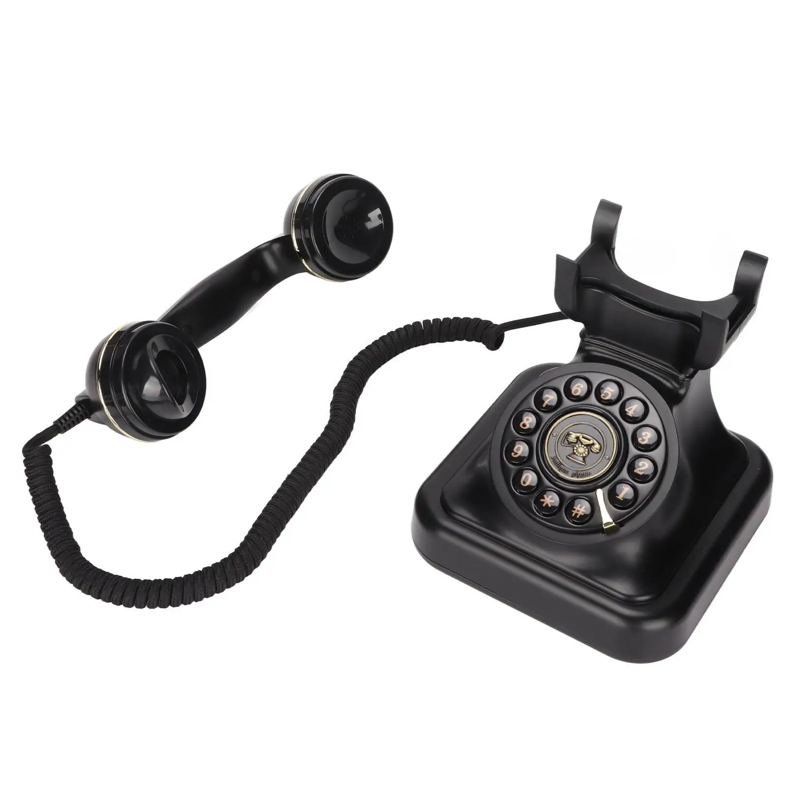 European Style Retro Vintage Landline Telephone for home Hotel - Elegant and Fashionable Desktop Corded Phone