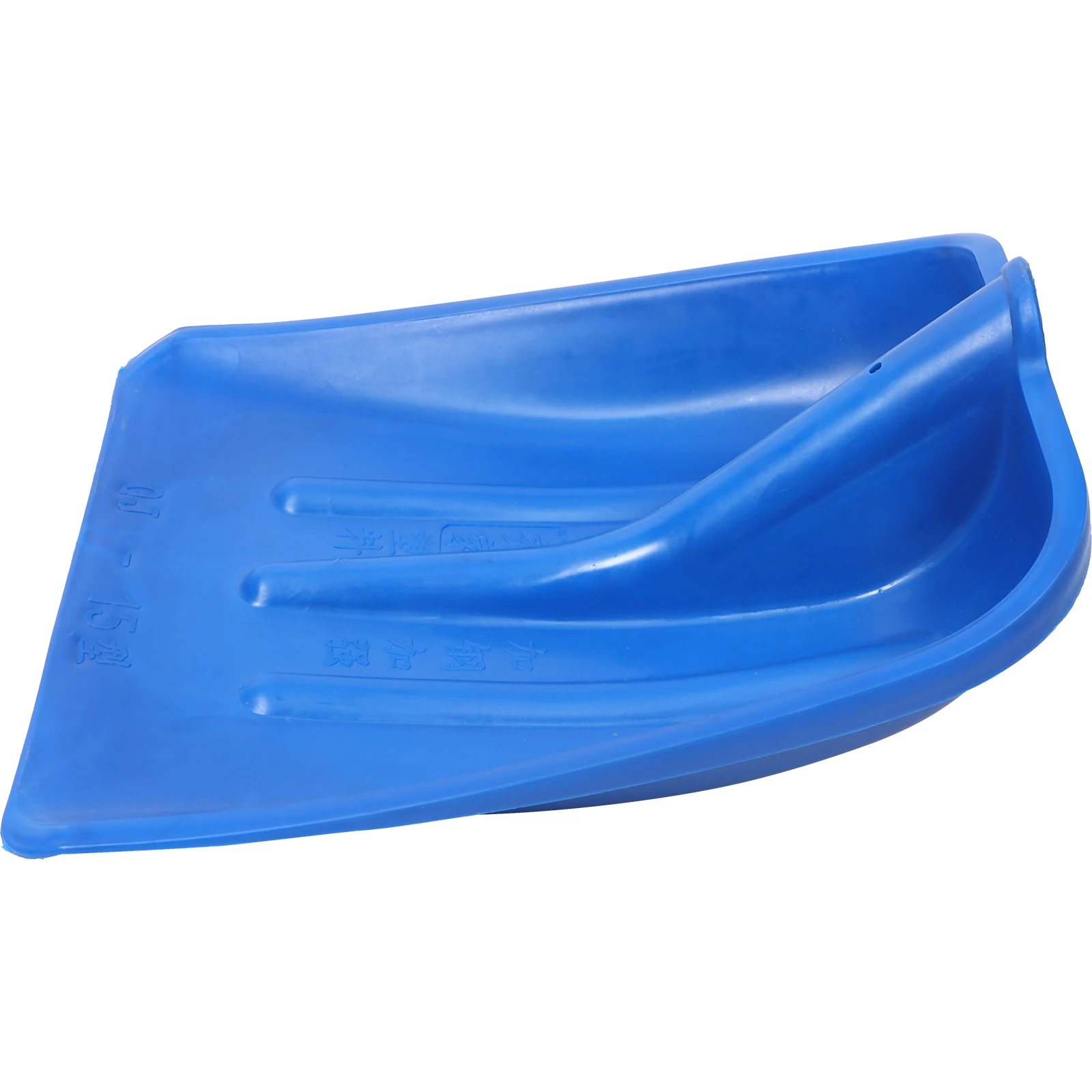 

Replacement Snow Shovel Head Blue Heavy Duty Nylon Plastic Multi Purpose Ice Scraper for Snow Removal and Trash Cleaning