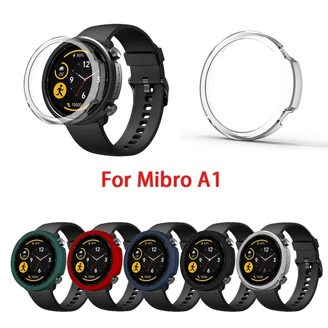 PC Protective Case Frame Screen Protector Cover for Mibro A1 Smart Watch Protective Shell Bumper Cover Protection Sleeve Housing AliExpress