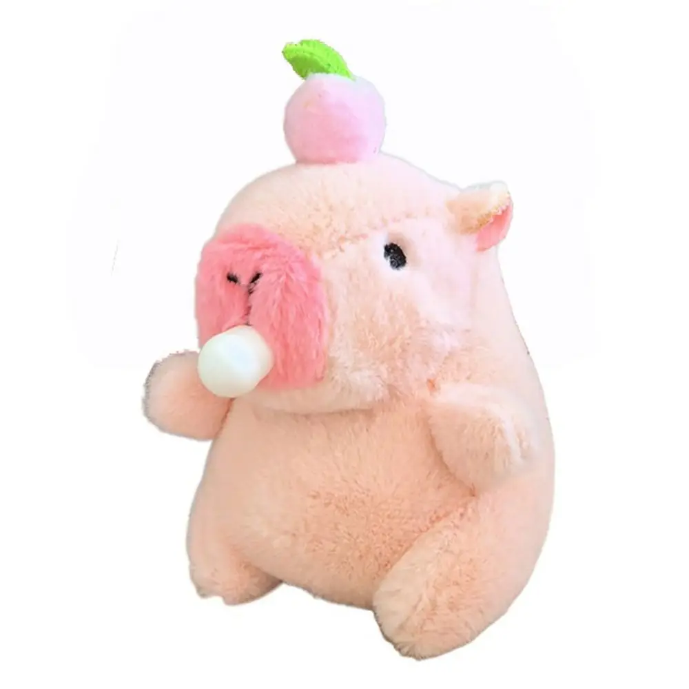 

Multicolor Plush Capybara Keychain Cartoon Capybara Cute Simulation Capybara Pendant Stuffed Animals Toy Fluffty Animal Doll