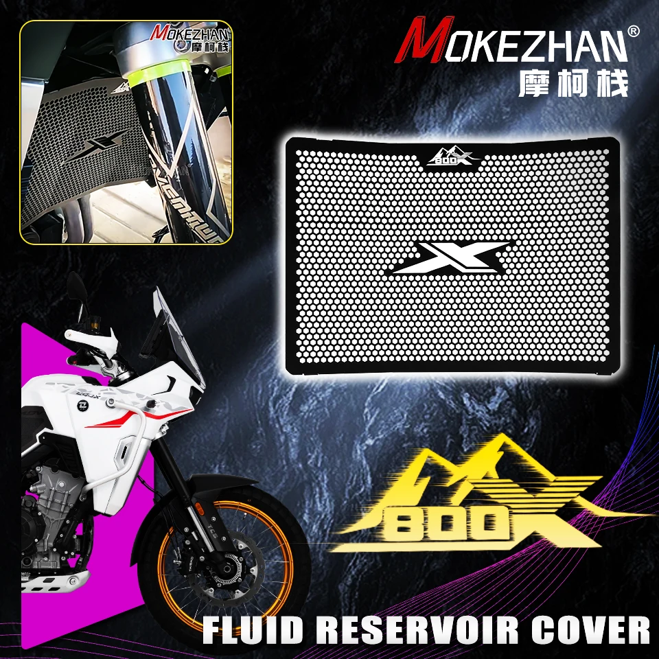 FÜR KOVE 800X800X ADV Abenteuer Pro 800X Rally Motorrad Kühlergrill Schutz Scheinwerfer Auspuff Bremse Blinker Schutz