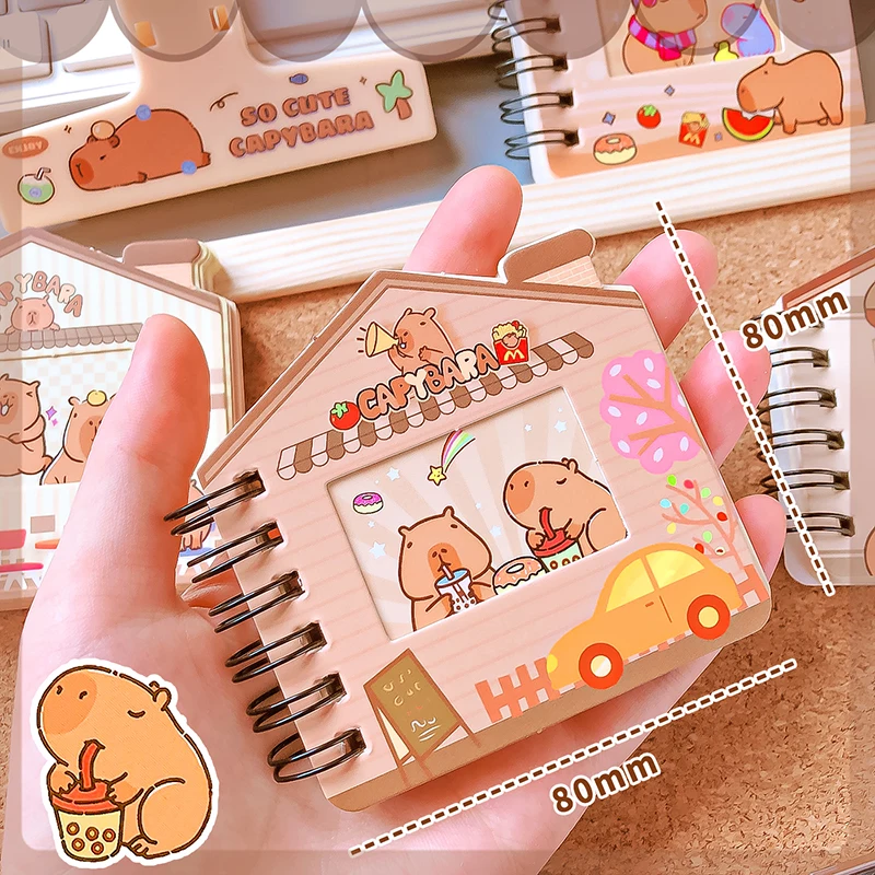 Portátil Kawaii Mini Notebook para Crianças, Papelaria Kawaii, Material de Escritório, Jornal Bonito, Diário, Escola, Cadernos para Notas