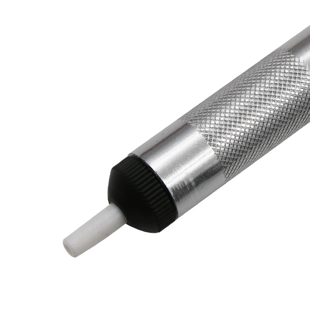 Removal Solder Suction Pump Repair Rework Sucker Vacuum Welding Aluminum Desoldering Desolver Pen type Power tool