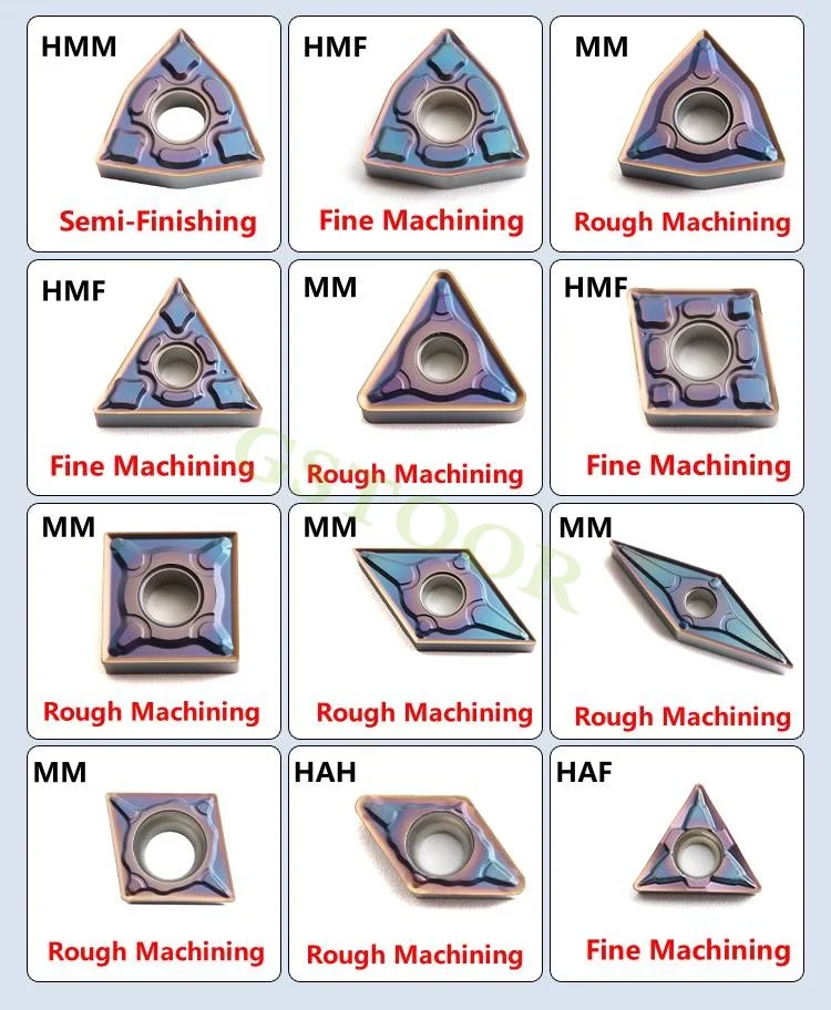 TNMG160404 WNMG080408 CNMG120404 SNMG120408 VNMG160408 MM HAF HMF CNC External Turning Tools Carbide Inserts Lathe Cutter For M