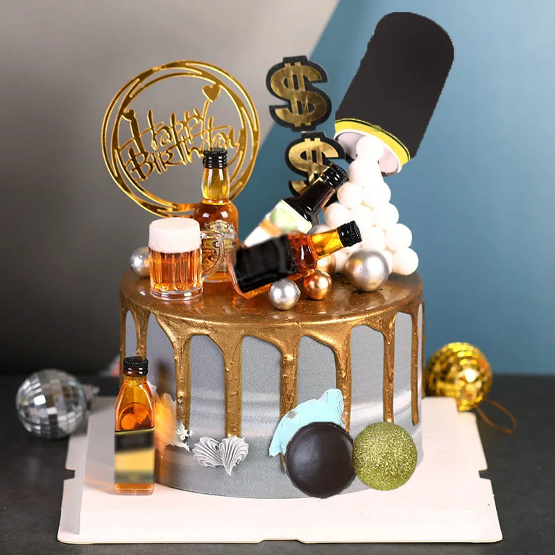 Alcohol Themed Birthday Cakes: The Ultimate Guide to Choosing and Using Beer, Wine & Whiskey Cake Toppers