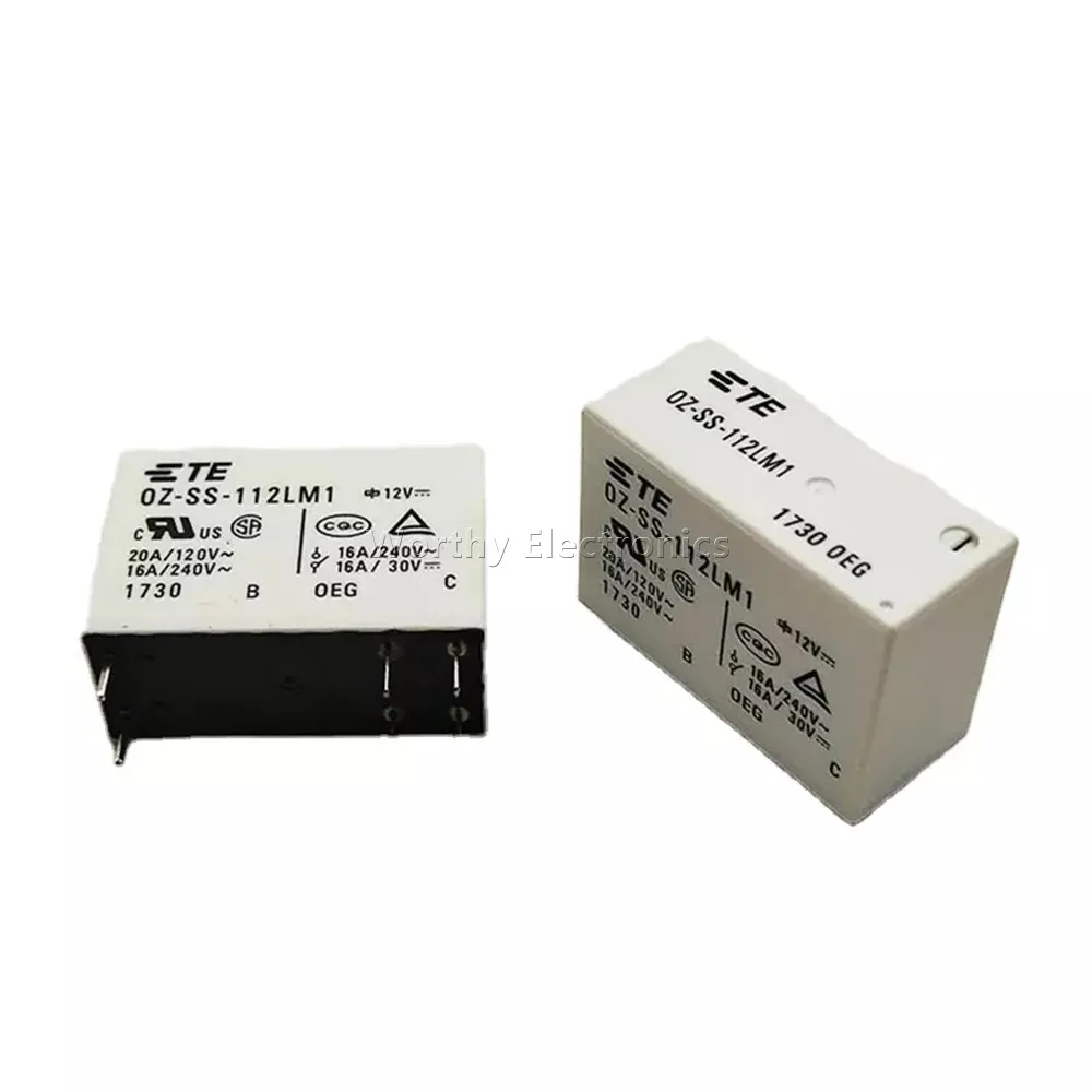 

Free Shipping 10PCS/LOT 12VDC 16A 6PIN Relay TE OZ-SS-112LM1