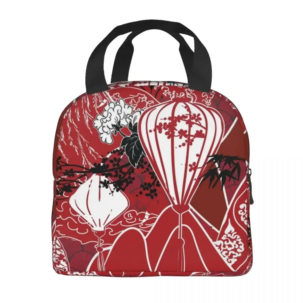 مو داو زو شي ييلينغ وي حقيبة الغداء برودة الحرارية معزول صناديق الغداء للأطفال الحقائب الحرارية المدرسية #4