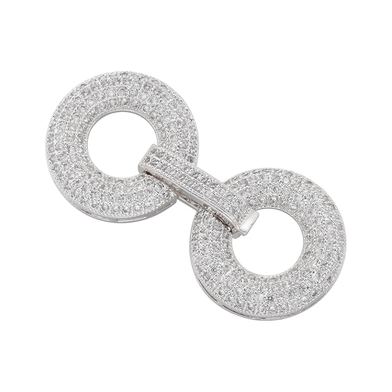 Verschiedene Haken für Schmuckherstellungszubehör, DIY-Haken, Zubehör, Zirkonia-Verbinder für Armbänder: VK163