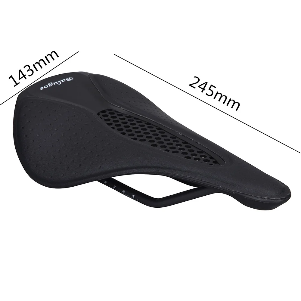 BALUGOE Bicycle Saddle 7*7mm Circular Rail MTB Road Racing Bike Seat for Mens Womens Comfort Saddle