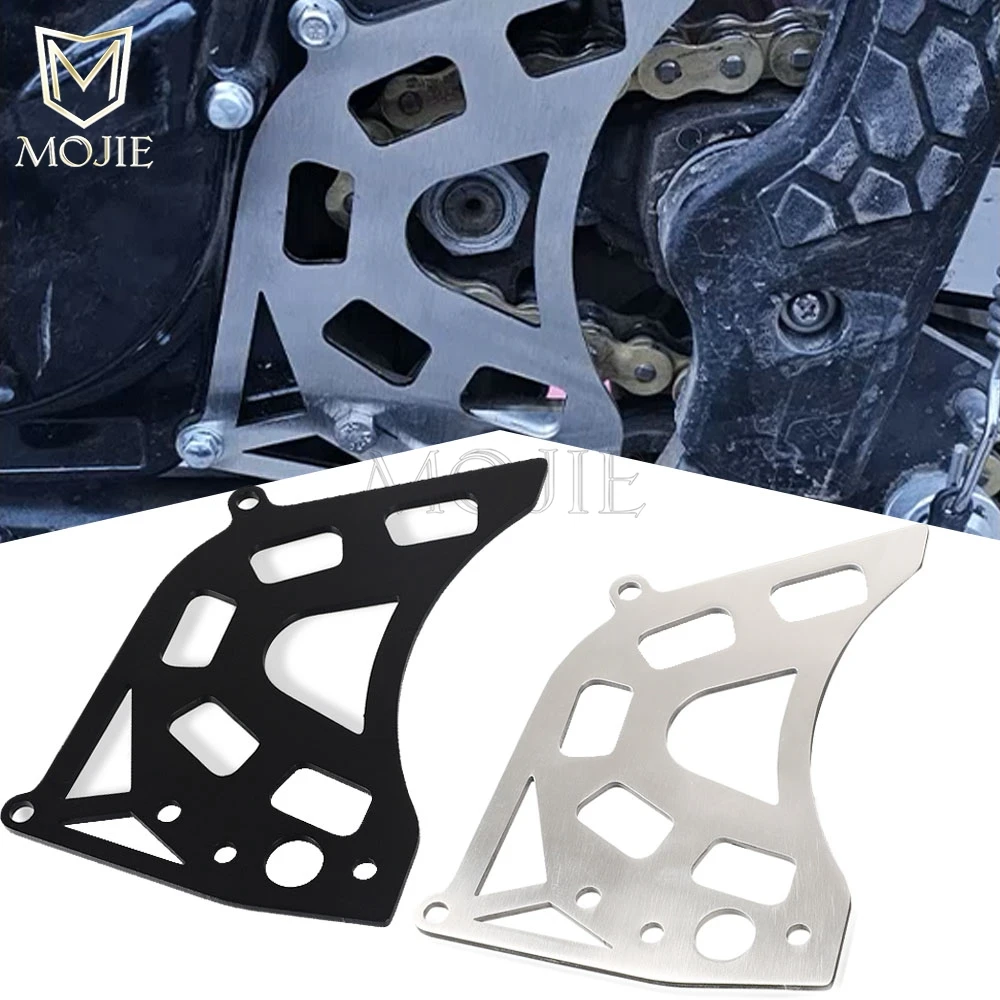 Motocross Chain Guard Protector Front chain sprocket cover protector For Kayo KT250 For Hengjian 2 stroke DT230 For Loncin MT250