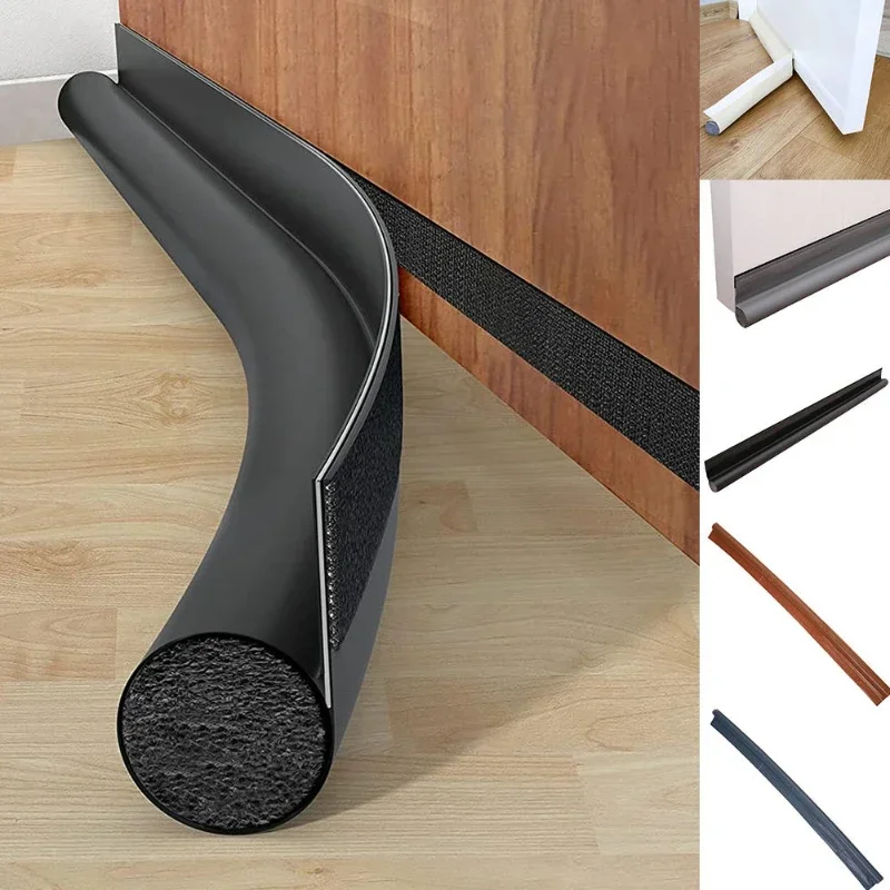 Door Draft Stopper Weather Stripping Door Sweep Adjustable Under Door Draft Blocker Insulator Weatherstrip House Acoustic Foam