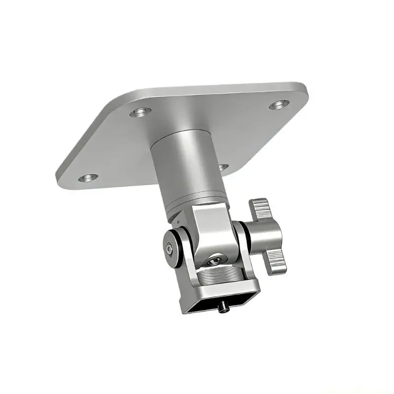 F62C High Strength Metal Projector Ceiling Mount Bracket With 1/4Inch Thread Screw Compatible for Various Projector Models