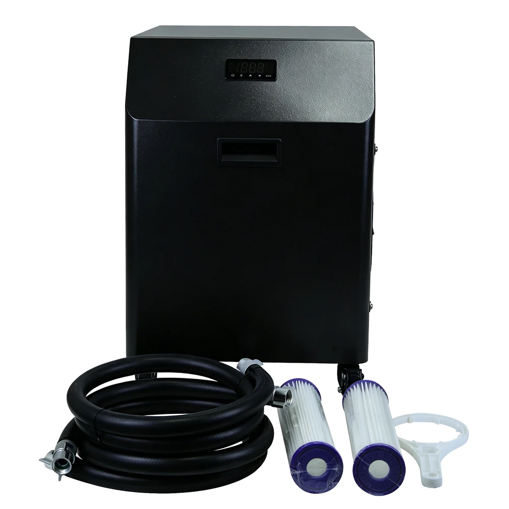 Portable Ice Bath With Chiller Filter Commercial Water Chiller Athlete Recovery Cold Plunge 110V 220V 0.5-3h.p