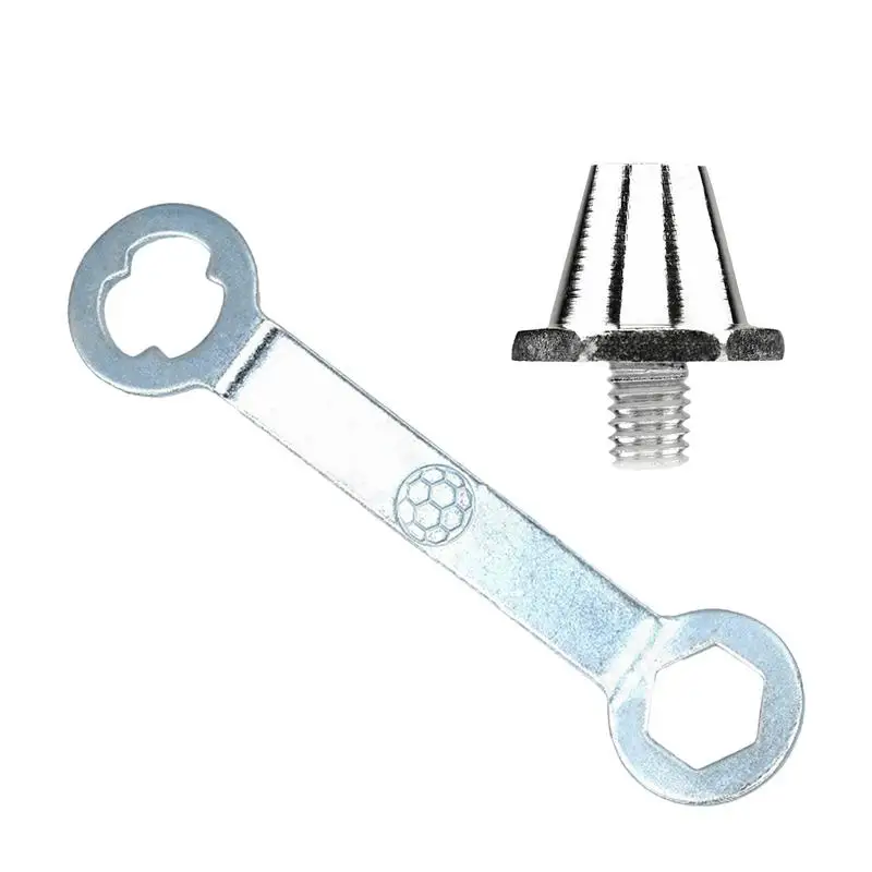 1PCS รองเท้าฟุตบอลเปลี่ยน Spikes รองเท้าฟุตบอล Studs Spikes สําหรับ 5 มม.11/13/15 มม.รองเท้าฟุตบอลรองเท้า Sole