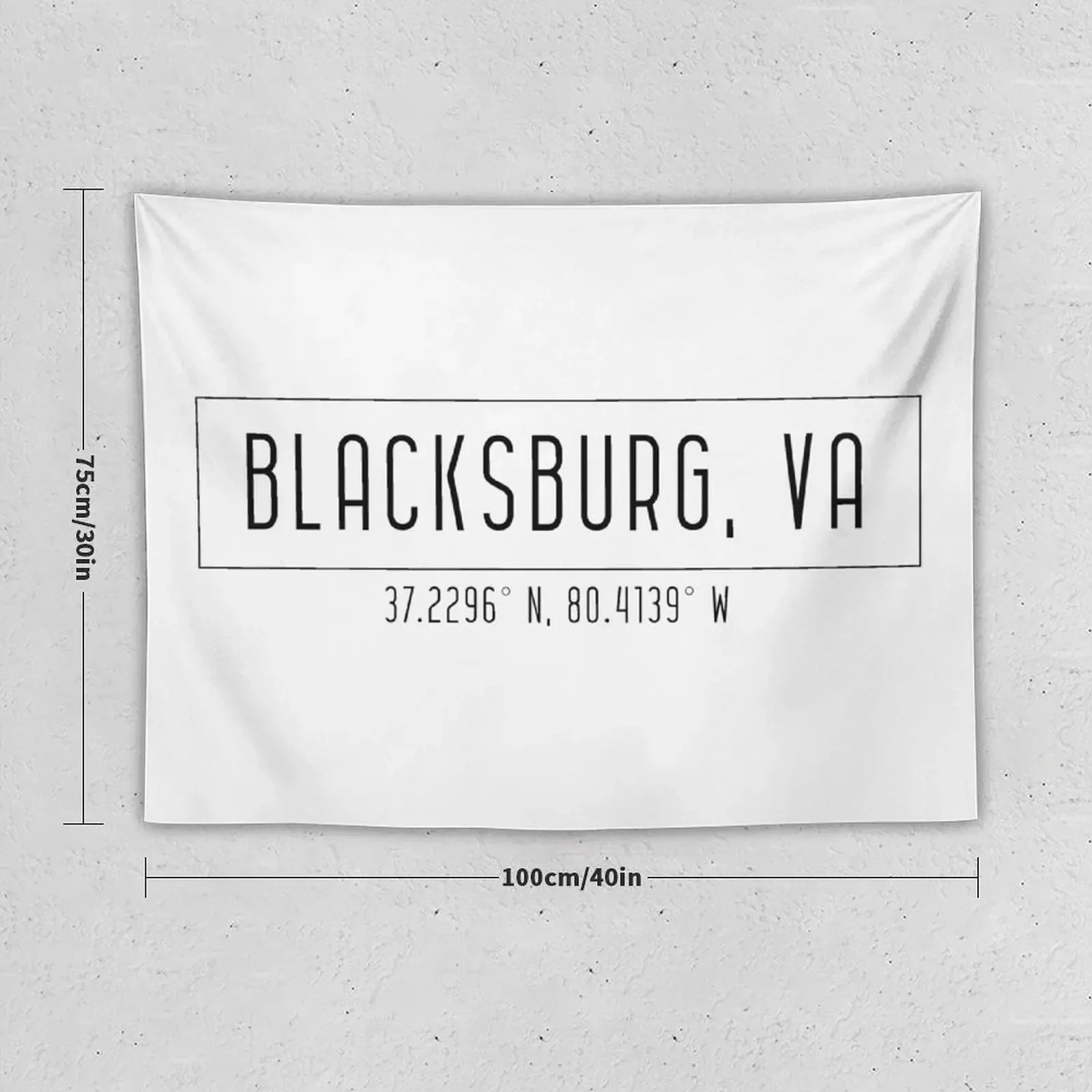 blacksburg coordinates Tapestry Cute Room Decor Home Decorators Bedroom Organization And Decoration Hanging Wall Tapestry