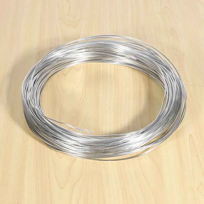 1 Roll Of Aluminum Craft Wire Silver For Jewellery Craft, Modelling Making Armatures And Sculpture 2Mm X 55M