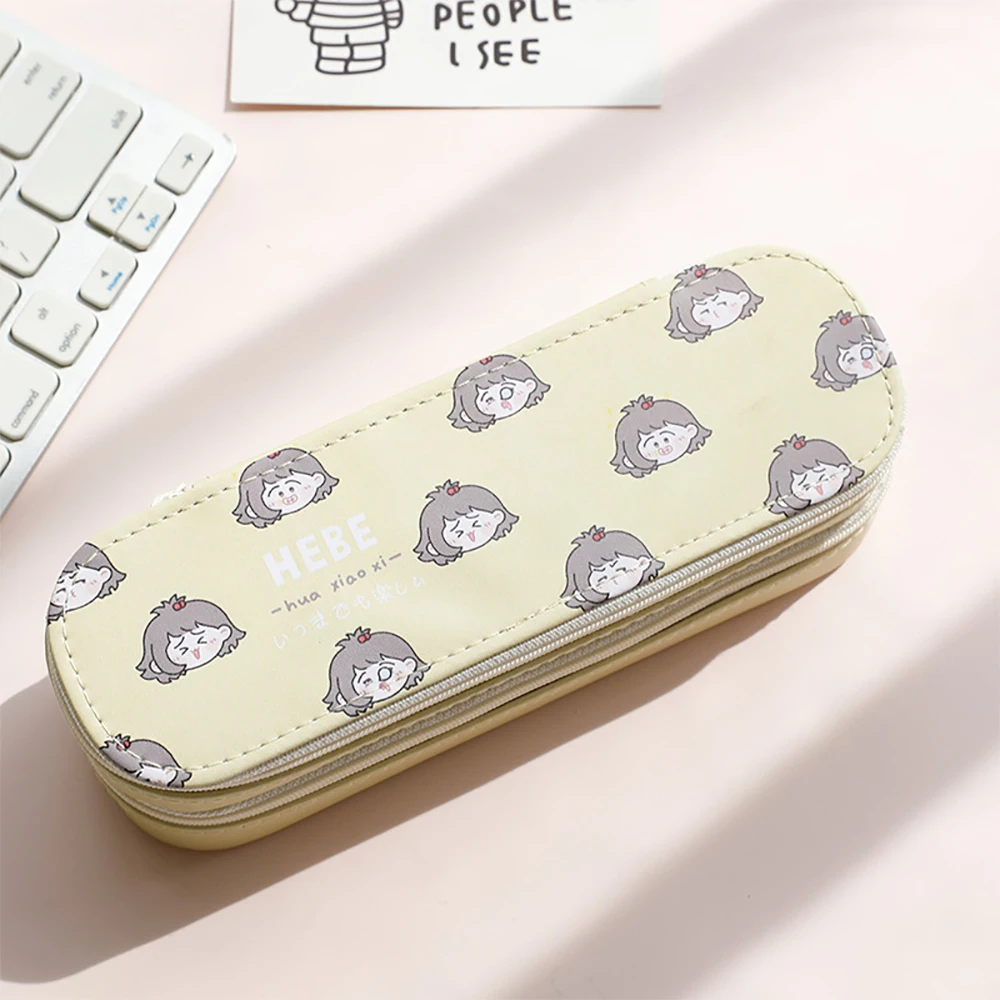 Large Capacity Cartoon Pencil Case School Stationery Supplies Student Pencil Case Children's Gift Pencil Bag