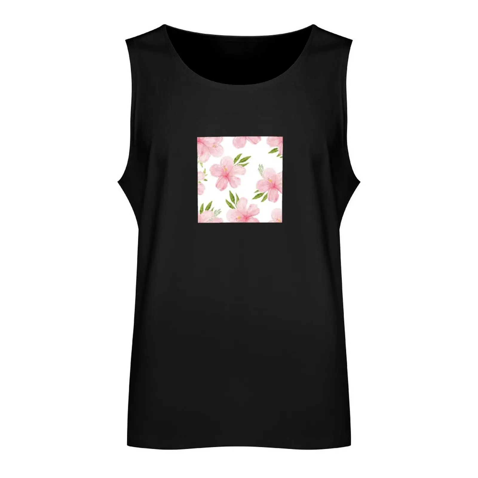 Flower Pattern - Floral 25 Tank Top gym clothes men Men's t-shirt