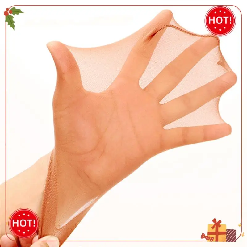 ABLE-HD peruca boné meia transparente peruca boné de náilon fino multifuncional conveniente cabeça cobre fácil de usar, bege 20 peças