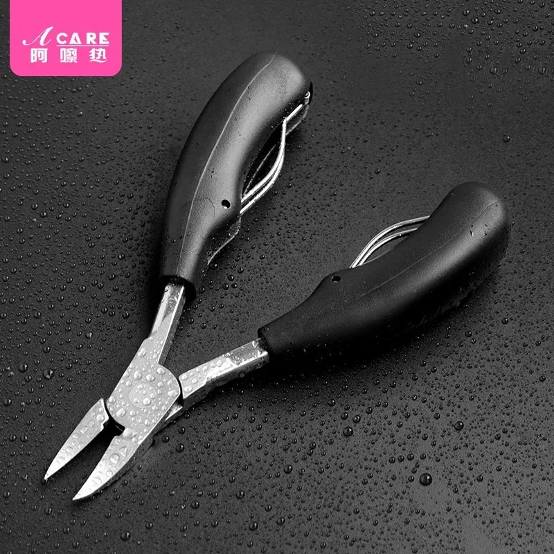 Eagle beak pliers A1- easy to handle, thick and hard nails for cutting nail grooves, with pointed and angled mouth
