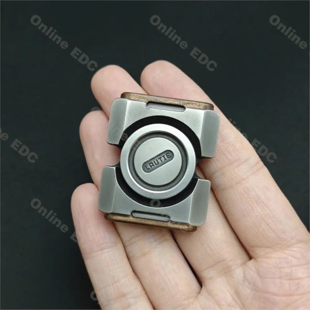 使用 EDC おもちゃ LAUTIE BIT02 フィジェットスピナー指先ジャイロ高速ミュート機械式 EDC おもちゃビットシリーズデスクガジェット