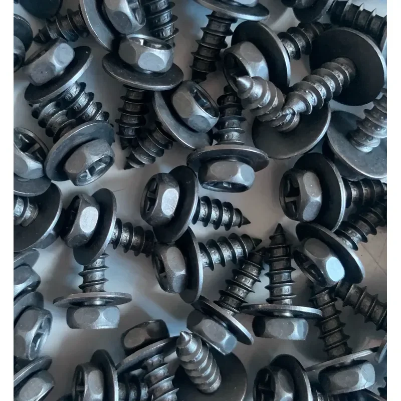 for Toyota Lexus Original Self Tapping Screws Fender Liner Retainer Clips Wheel Arch Trim Fasteners Bumper Cover Rivets