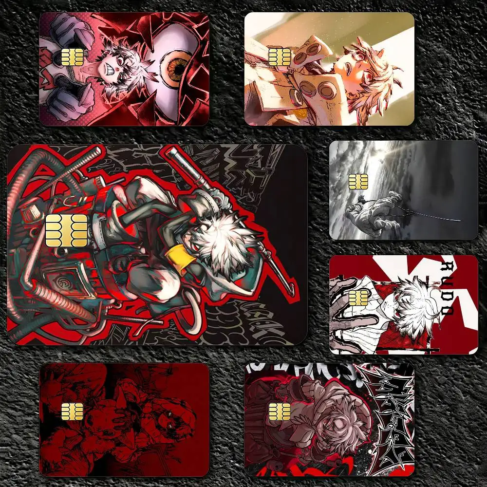 

Anime G-Gachiakuta Rudo Credit Card Skin Stickers For VISA Bank Bus Metro Access Card Protective Film Cover Sticker