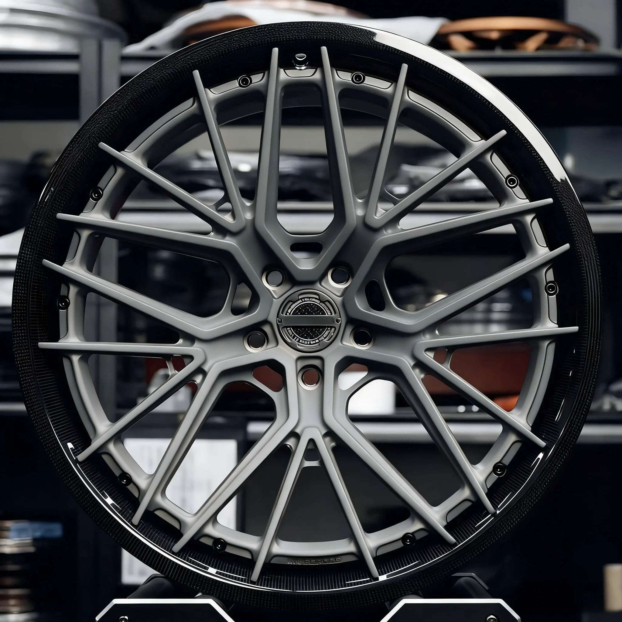 

AfterMarket Forged Aluminium Wheels 19-23 Inch Bronze Machine Face Multi Spoke 5x112 for for or Others New 3-Year Warranty