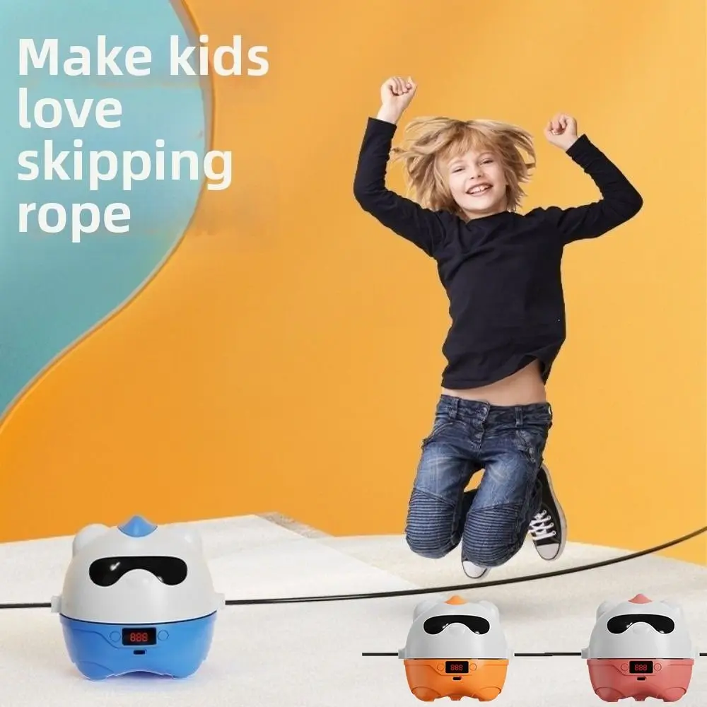 Intelligent Electric Rope Skipping Machine with Remote Control Wireless Jump Rope Machine Automatic Counter LED Display