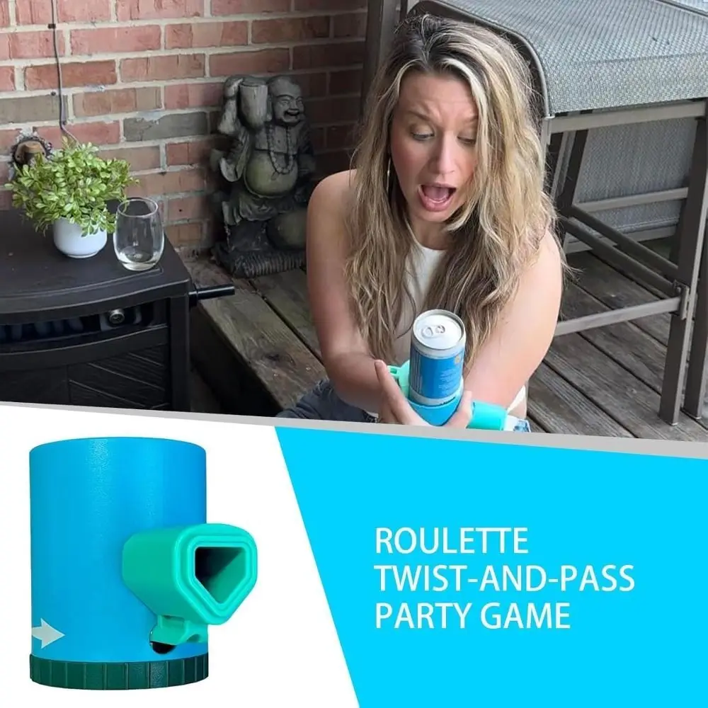 

Plastic Randomized Beer Game Twist and Pass Puzzles Beer Challenges Toy Interactive Handmade Roulette Drinking Game