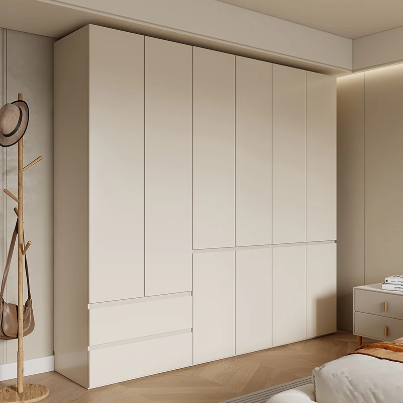 

Sliding Support Wooden Wardrobes Locker Vertical Tidy Closet Organizer Wardrobes Clothes White Armario De Ropa Furniture