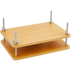Book Press Bamboo Book Press Bookbinding Stable Book Binding Tool Manual Paper Press Handmade Book Binding 2 Floor Portable Book