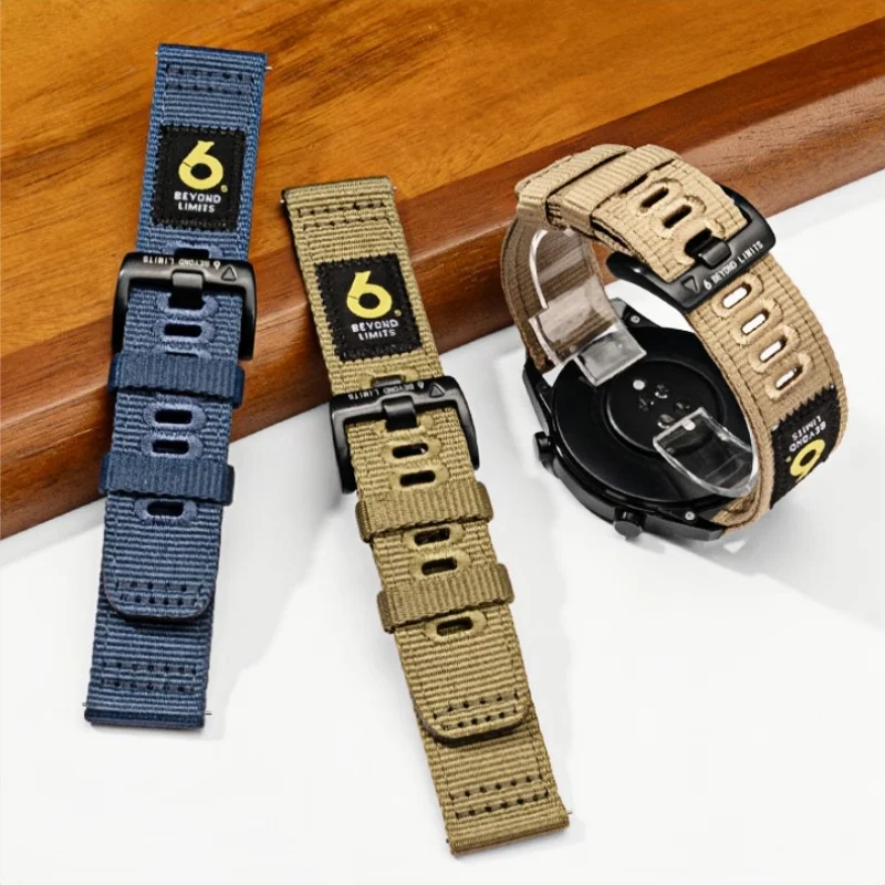 pulseira-de-nylon-para-relogio-huawei-gt6-gt4-gt5pro-tecido-de-lona-trancada-22mm-liberacao-rapida-pulseira-esportiva-masculina