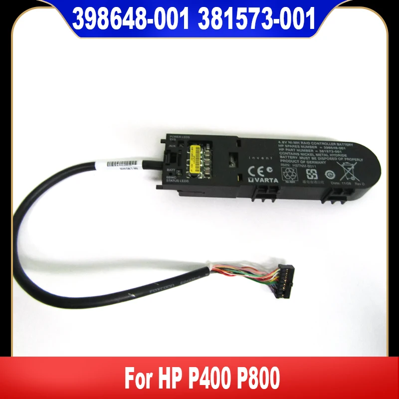 

398648-001 381573-001 Новый оригинальный для HP P400 P800 Raid аккумулятор HSTNM-B011 аккумулятор 383280-B21 Высокое качество 100% тест