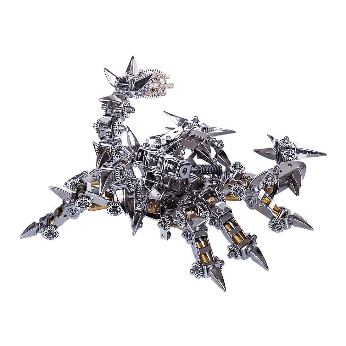 3D Metal War Scorpion Model DIY Mechanical Mantis Insect Assembly Kit Animals Puzzles Toys for Adults