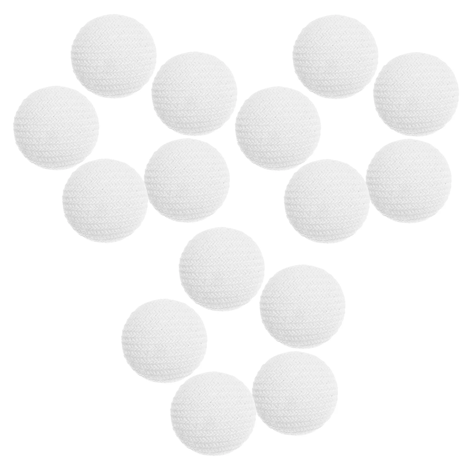 

15Pcs White Buttons Satin Covered for Suits Bridal Gowns Tuxedo Shirts Sewing Home Decoration DIY Satin Covered Buttons