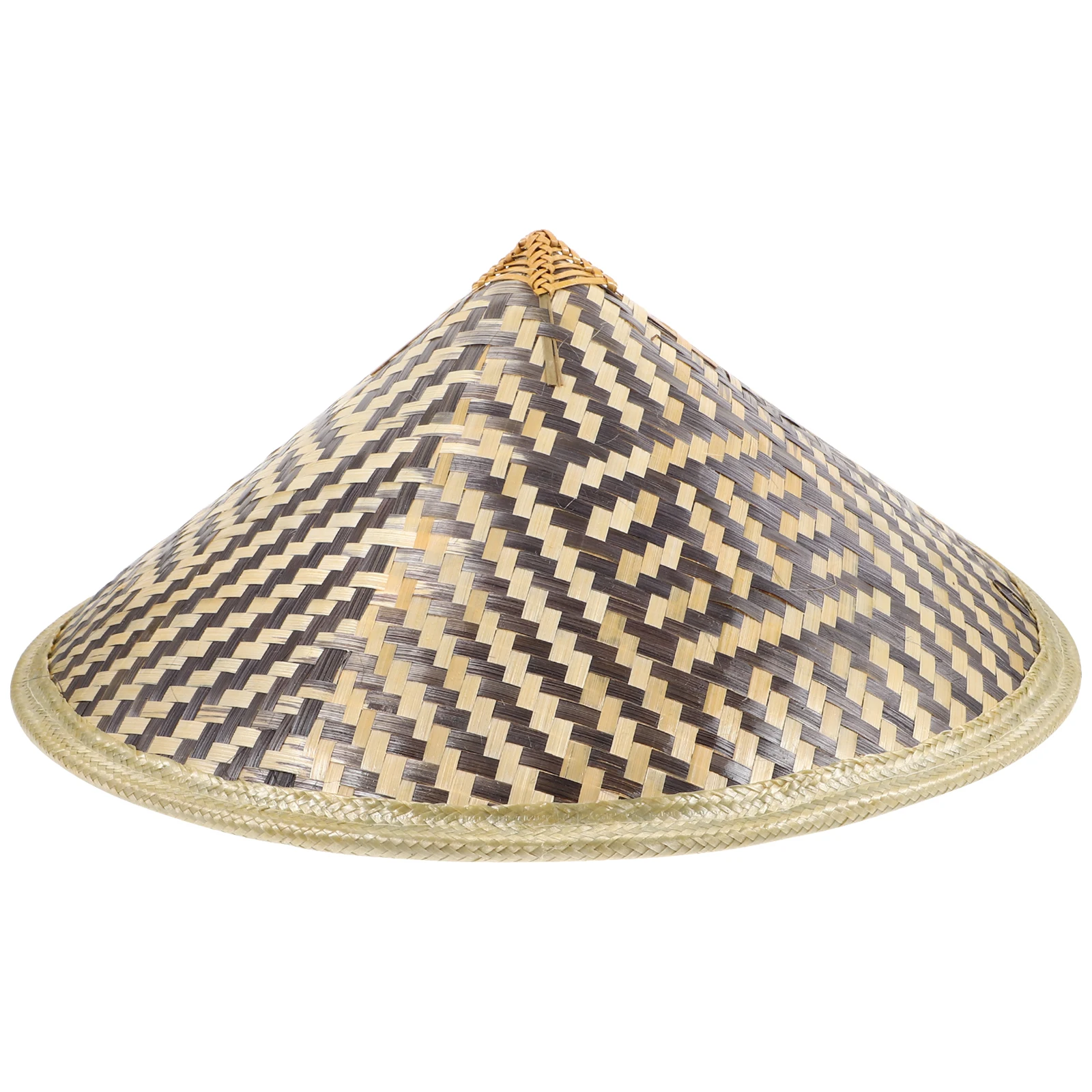 

Bamboo Hat Delicate Samurai for Men Summer Decorative Weaving Japanese Hats Rustic