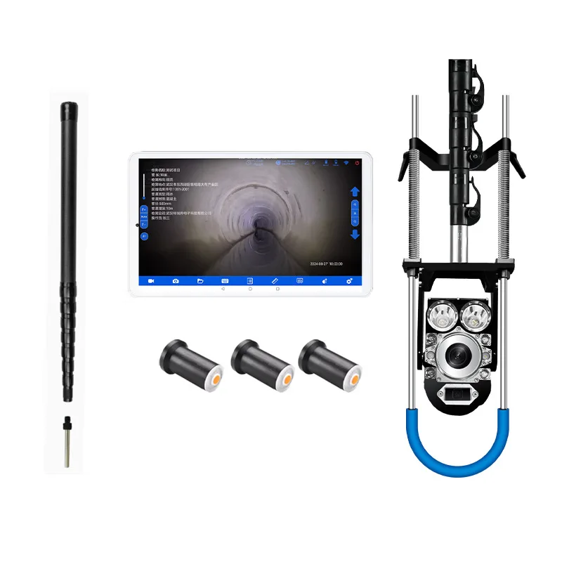 High definition wireless periscope detection of municipal drainage pipe damage blockage KT-Q2