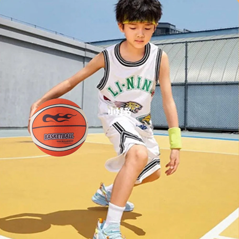 

18/21/24cm Silent Basketball Mute Basketball Bouncing Indoor Training Ball Dribbling Training Basketball for Kids Birthday Gifts