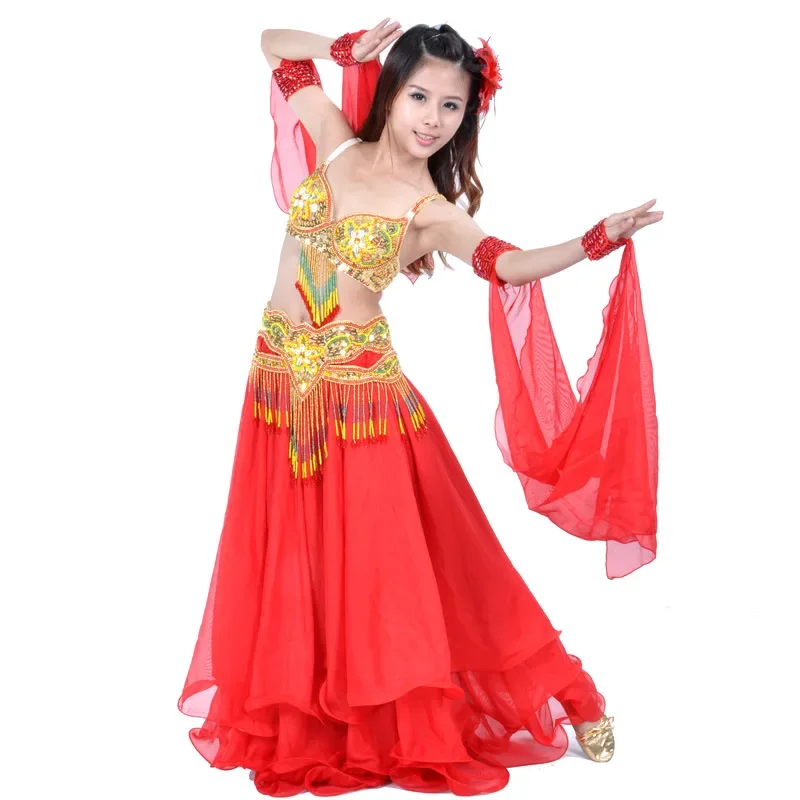 Double Ring Gloves Belly Dance Sleeves Costumes Performance Costumes Dance Prop Dance Accessories