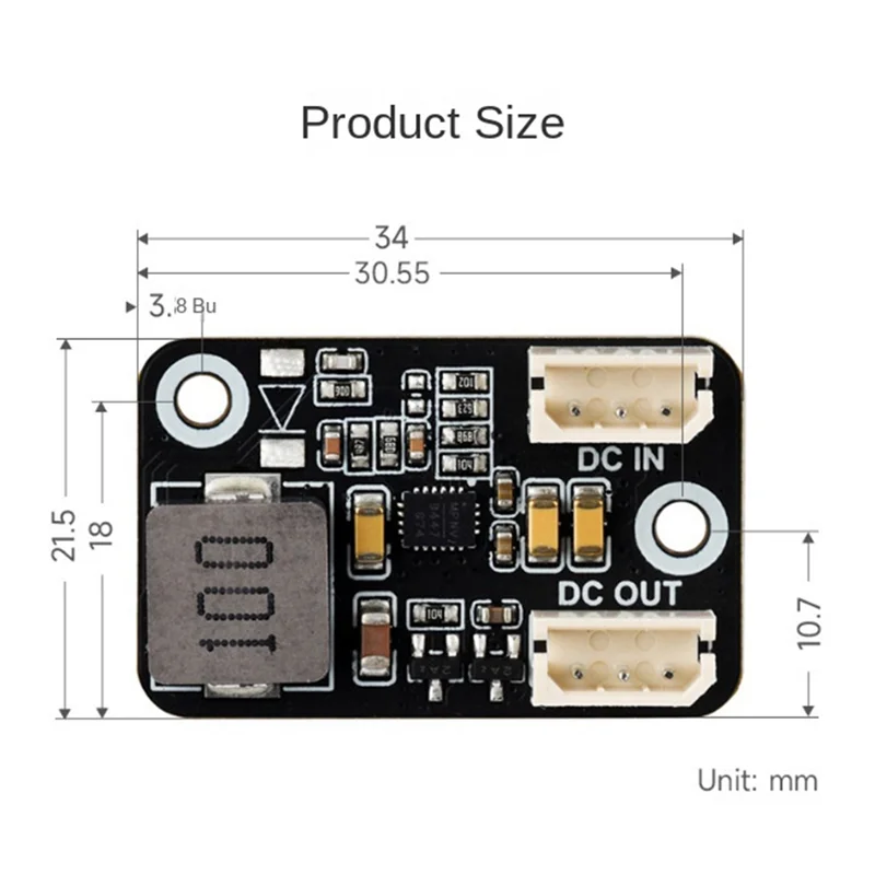 AS96-Buck Mini โมดูล DC BUCK Adapter 30 ซม.สายเชื่อมต่อ 7.2V Buck Regulator Bus Servo Adapter สําหรับ SC15 Servo SC09 Servo
