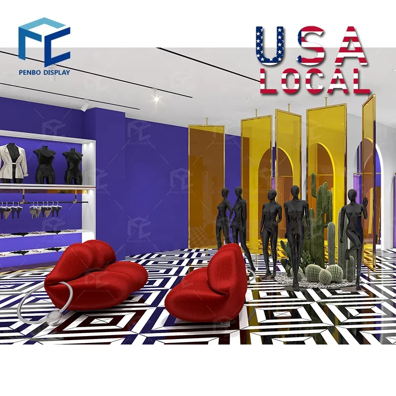 custom.Unique Underwear Stores Interior Design Custom Lingerie Bra Display Rack Female and Male Underwear Shop Deco